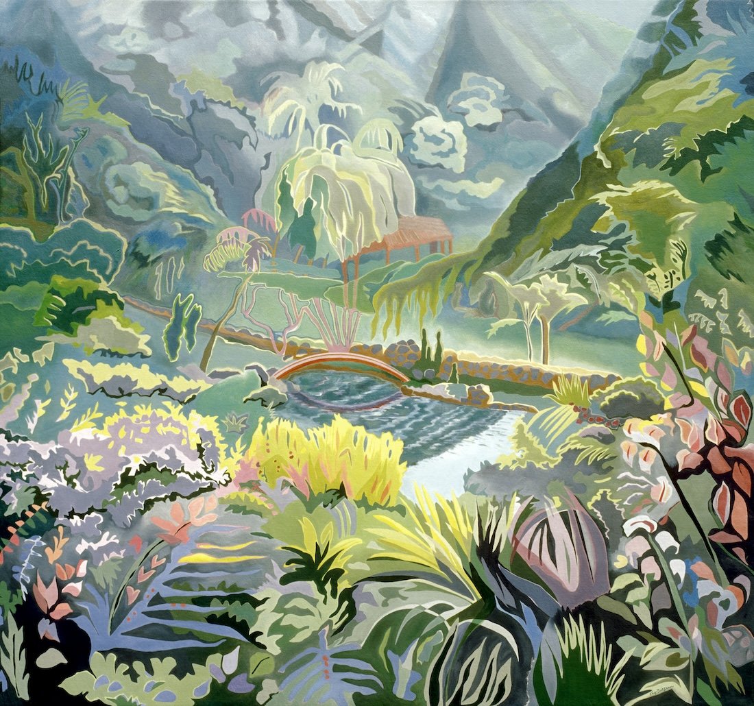 Fay Kravitz (LA)<br><em>Bridge at Kepaniwai Heritage Park</em>