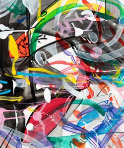 Ivy Wu. I’m Sleepy When Awake but Don’t Wake Me Up 2, 2023 Acrylic on canvas 24 x 20 in. 