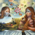 ANCESTRAL DIALOGUE_acrylic on canvas_40x50