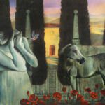 CASA DEL CAVALLOS_mixed media-acrylic on canvas_60x72