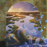 METAMORPHOSIS_Mixed media-acrylic on canvas_50x40