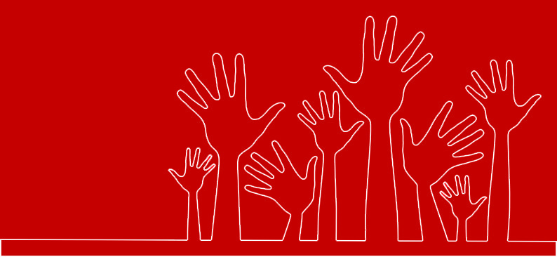 volunteer hands