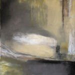 Breaking Through.22x22.Mixed Media on Watercolor Paper