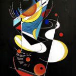 Elena Seroff_An Illusion of Happiness 2_Oil, acrylic on canvas_40 x30 inches (101.6x76 cm)_2023