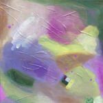 Rhododendron.12x12.Acrylic & Pastel on Canvas