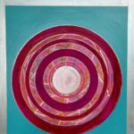 That Hits the Spot-30x30x1.5”-acrylic on canvas-950