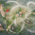 White_Gina_TheGreatDance2_Encaustic_36x48_EncausticPaintingOnWoodPanel_NFS