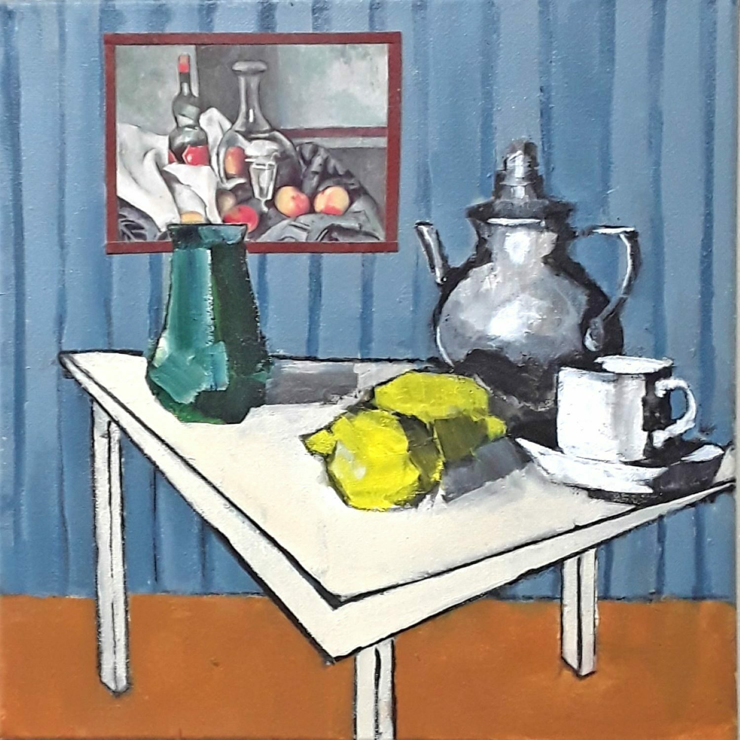 Carol Blum (OH)<br><em>Still Life with Cezzanne</em>