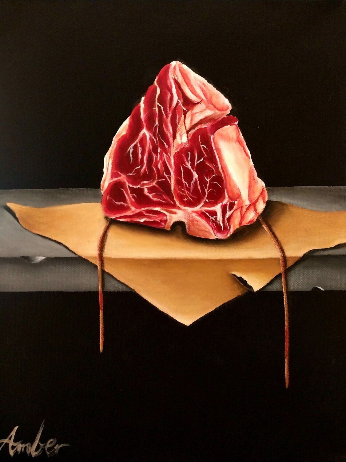 Amber Dong (AL)<br><em>Meat on Butcher Paper</em>