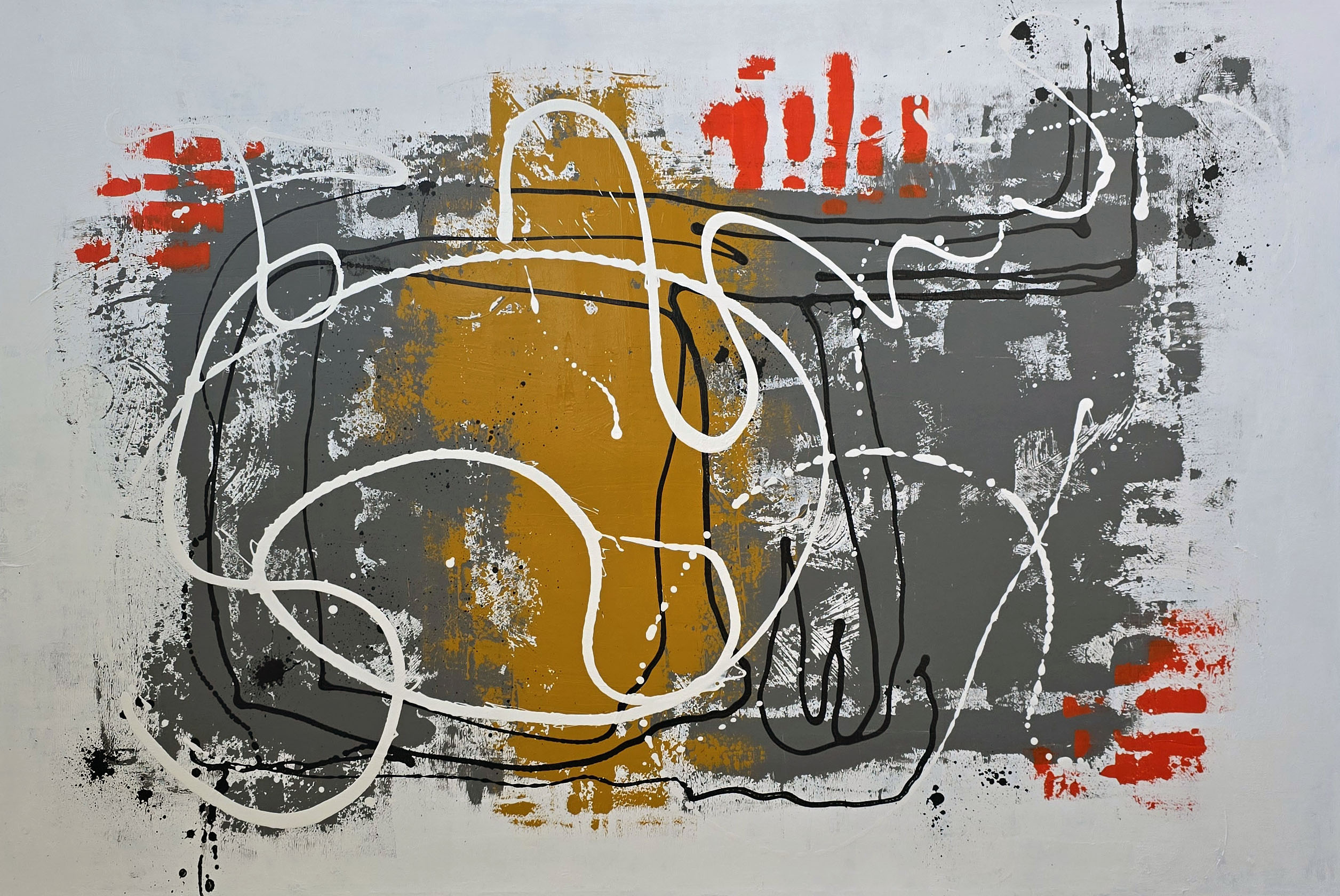 The Beginning of the End_paradox series_acrylic_72x48_sold