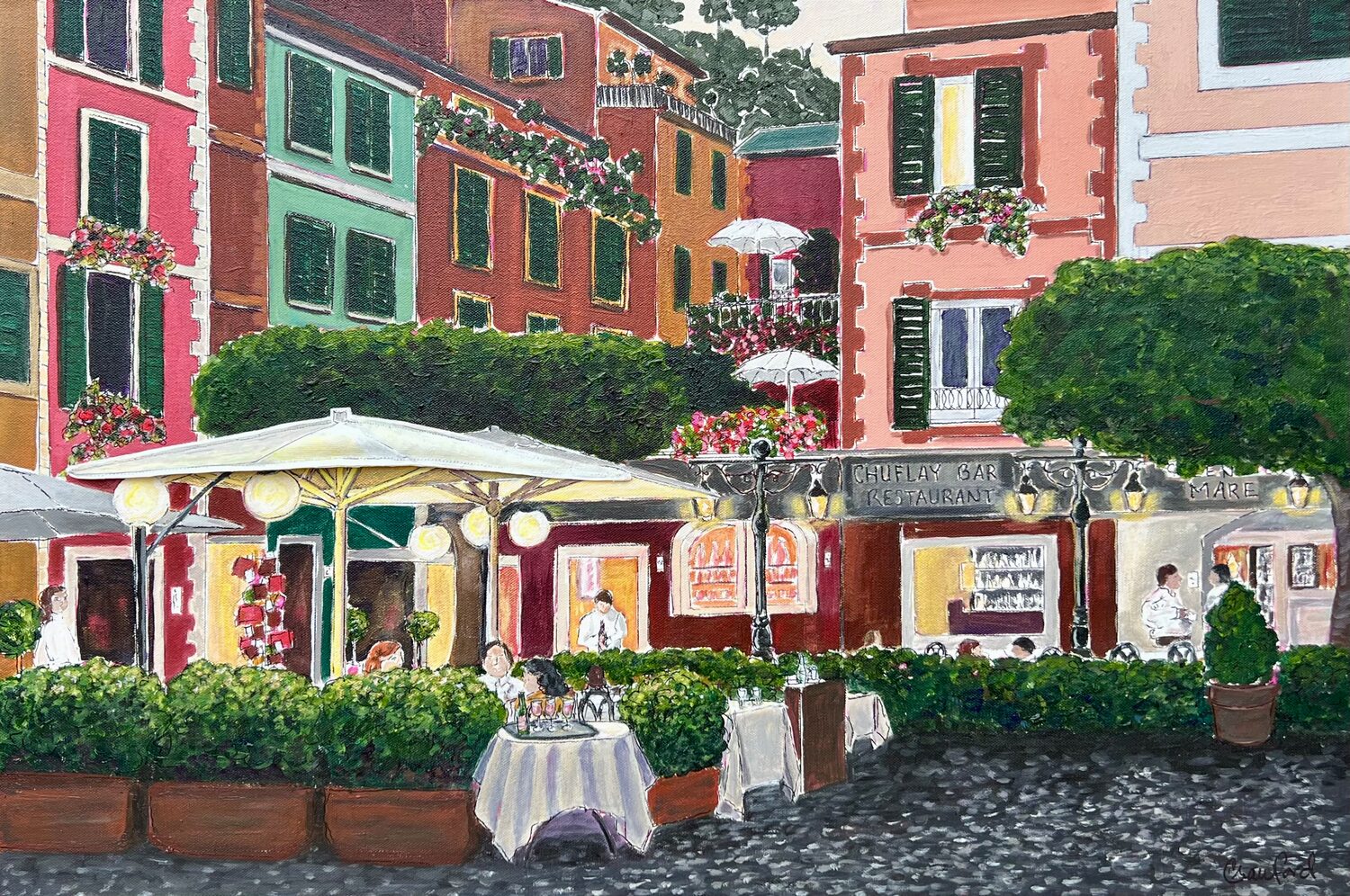Susan Crawford (MT)<br><em>Evening in Portofino</em>