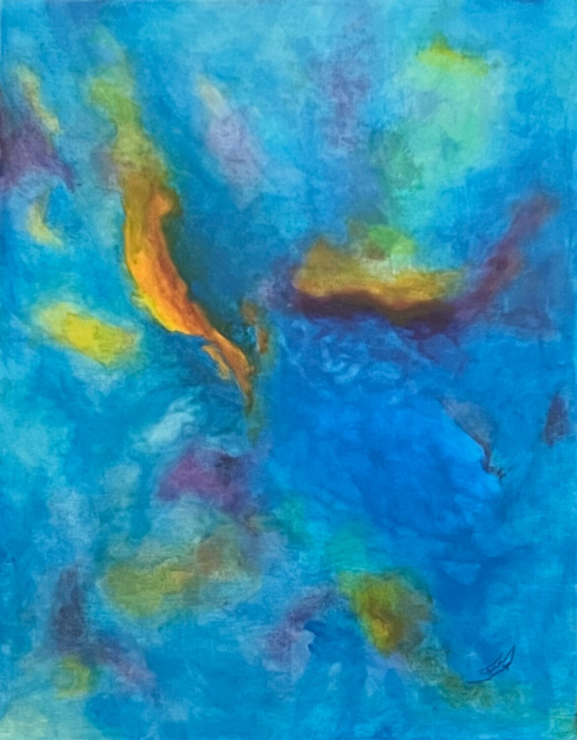 Sharon Dunlap (NC)<br><em>Underwater Sunshine</em>