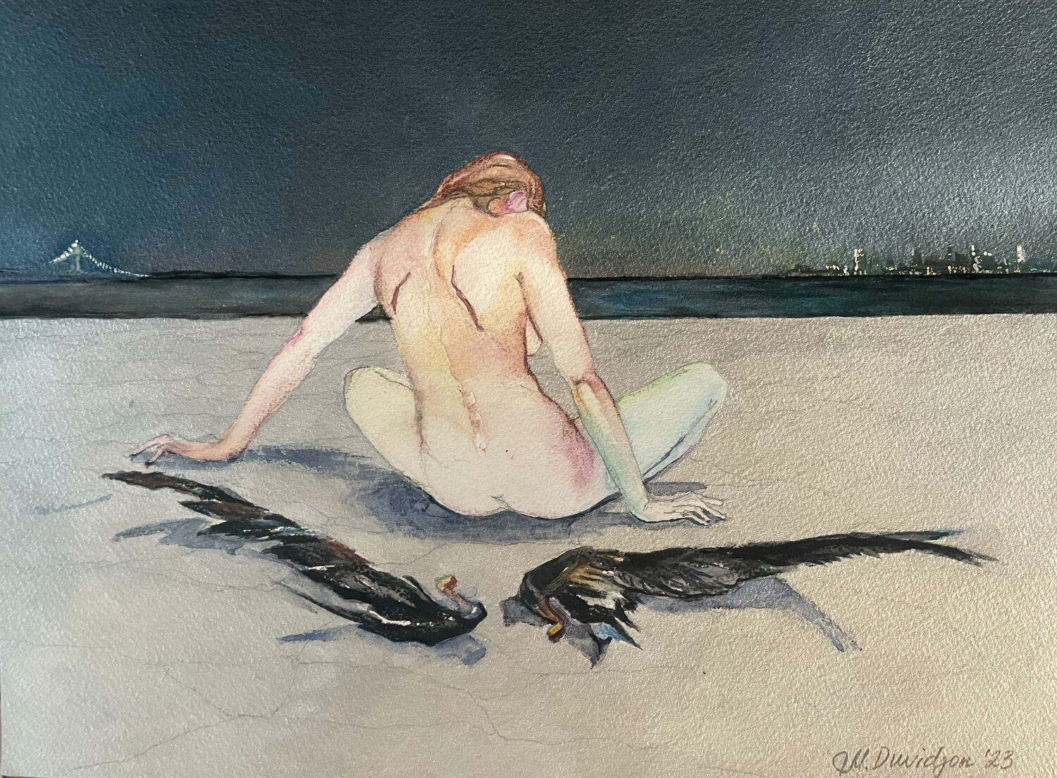 Marina Duvidzon (NY)<br><em>The Weight of Letting Go</em>