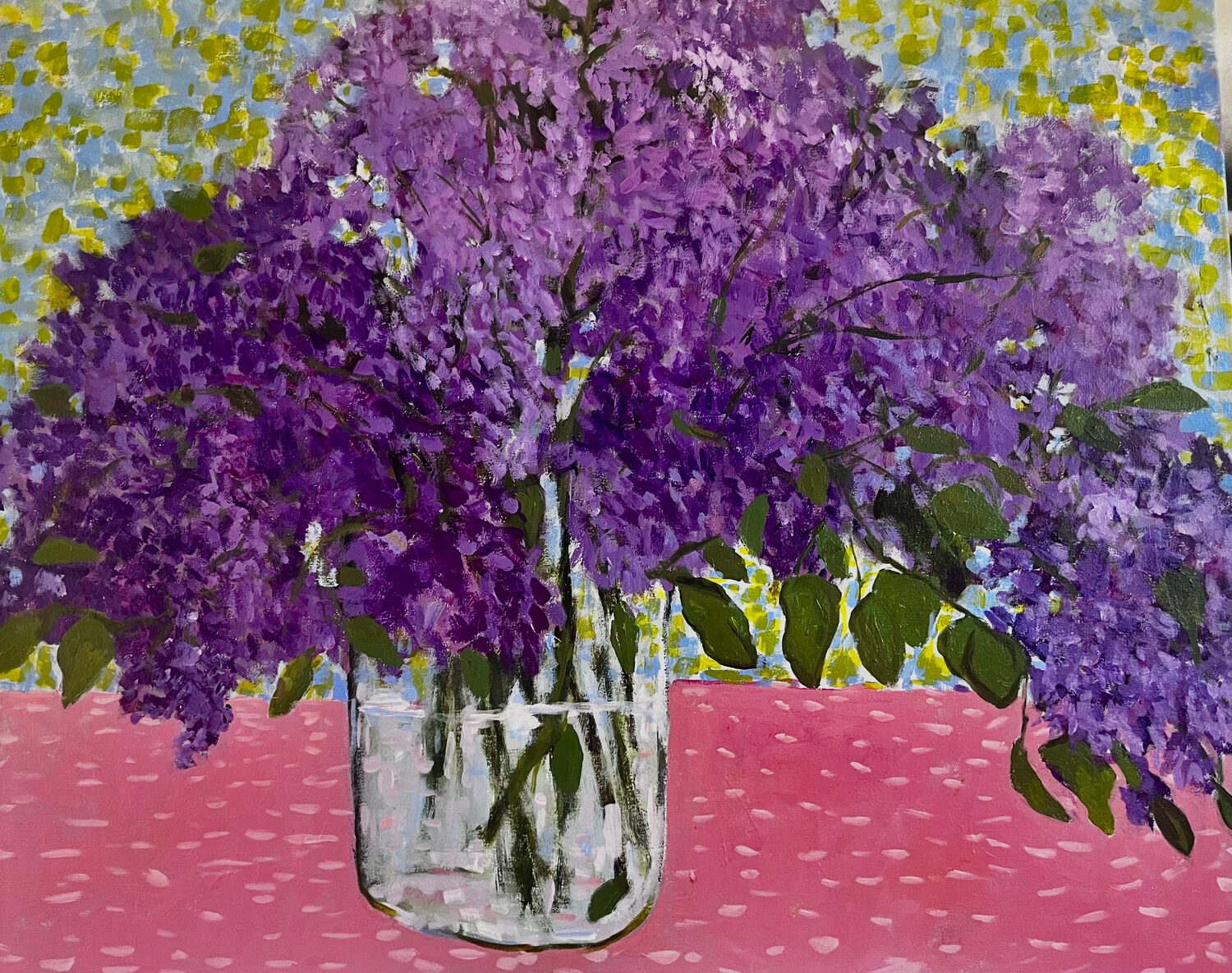 Marilyn J Fox (PA)<br><em> Lilacs </em>