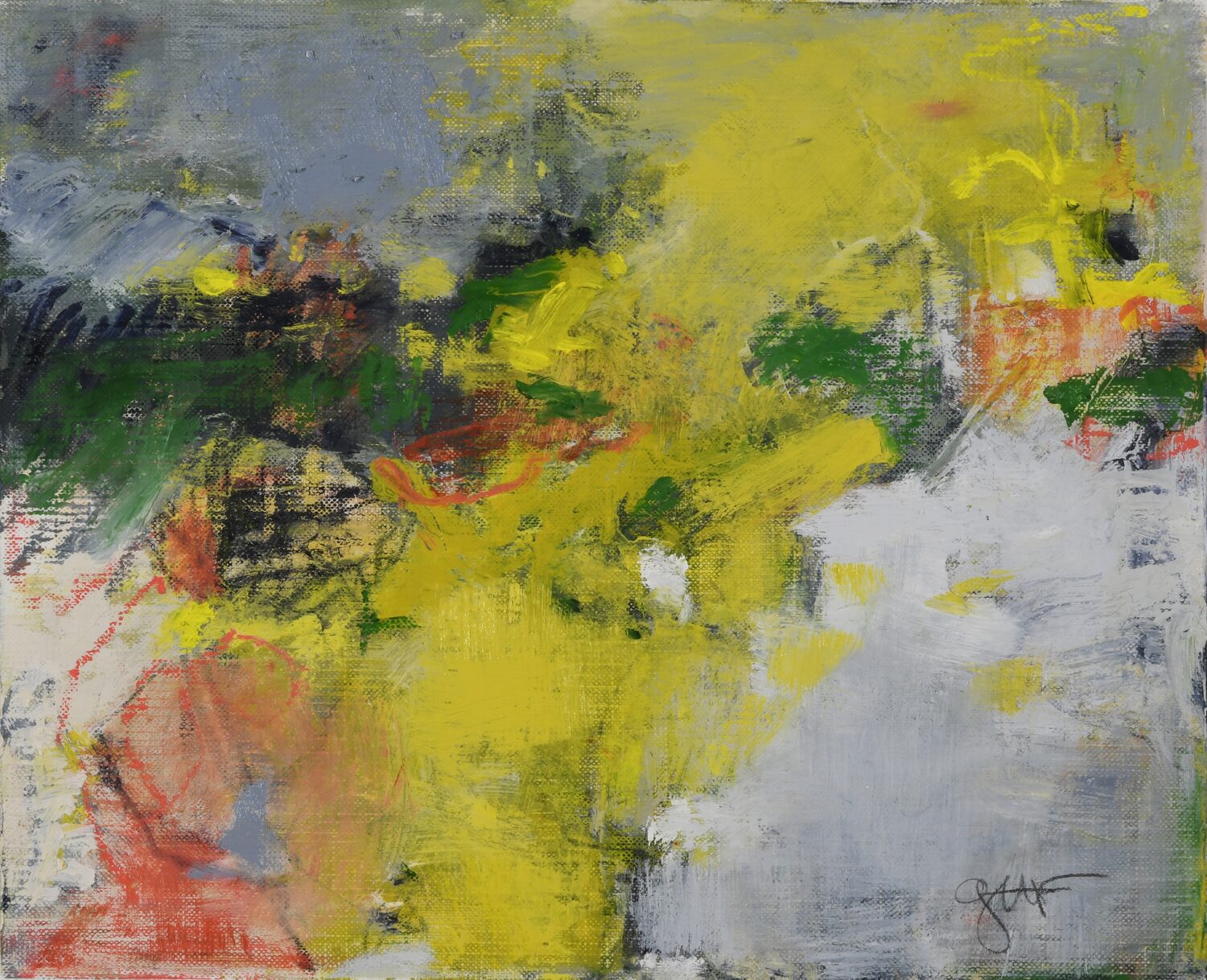 Ginny Howsam Friedman (NY)<br><em>Cadmium Landscape</em>