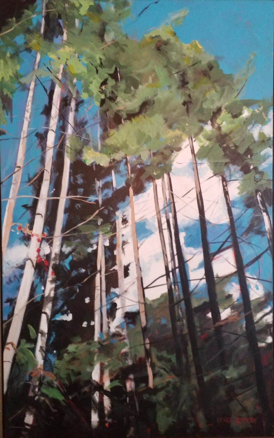Leslie Jeffery (FL)<br><em>Tiny Red Leaves</em>