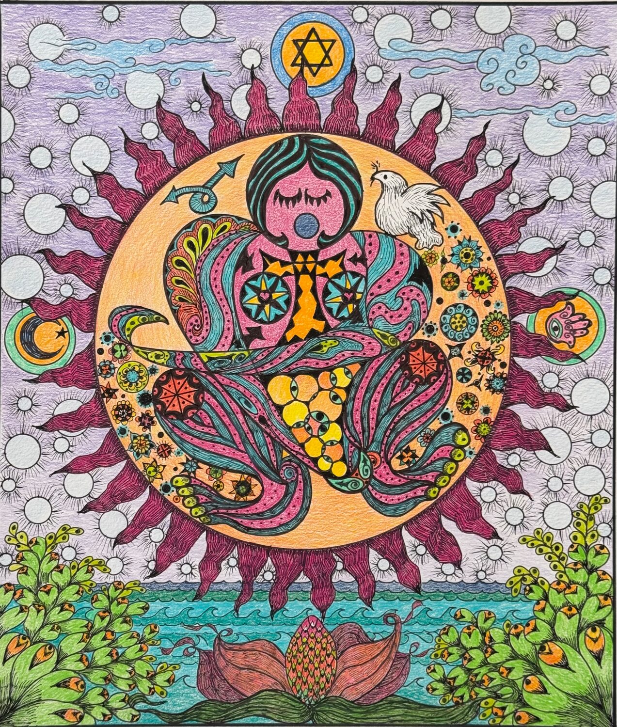 Carole Richard Kaufmann (NY)<br><em>New World Mandala for Peace</em>