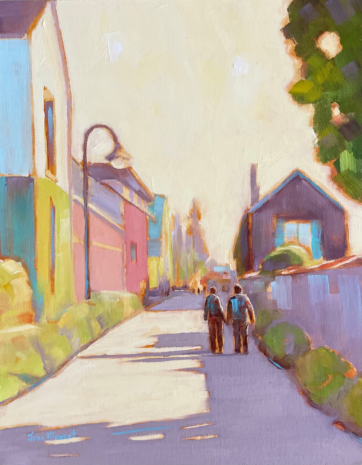 June Klement (GA)<br><em>A Stroll Through Giverny</em>