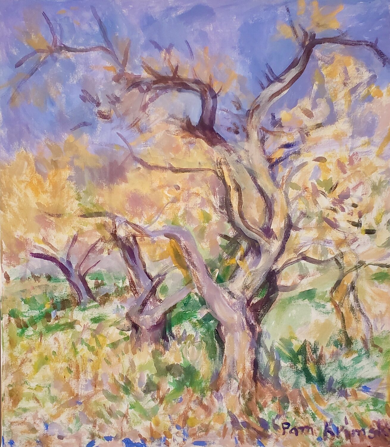 Pam Krimsky (NY)<br><em>Apple Trees In Autumn</em>