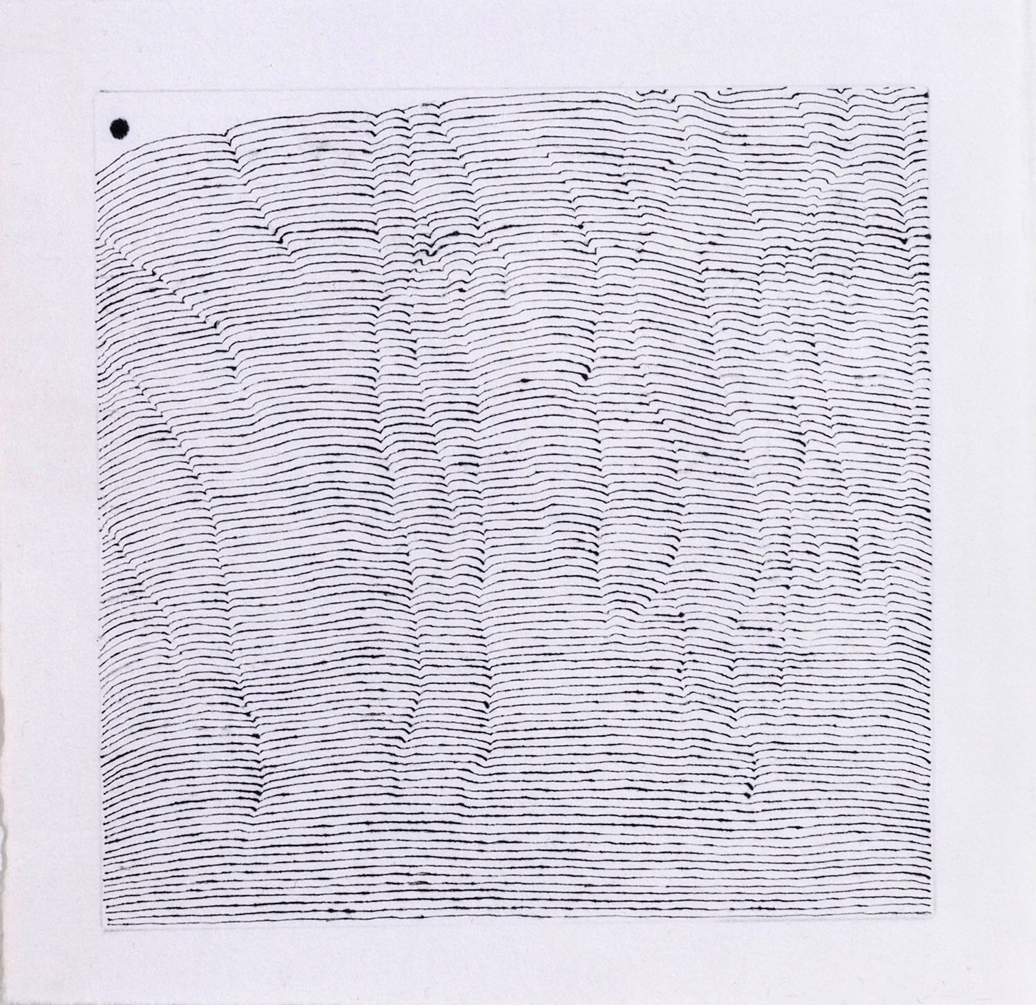 Cheryl Levin (PA)<br><em>Small Work With A Dot On The Left</em>