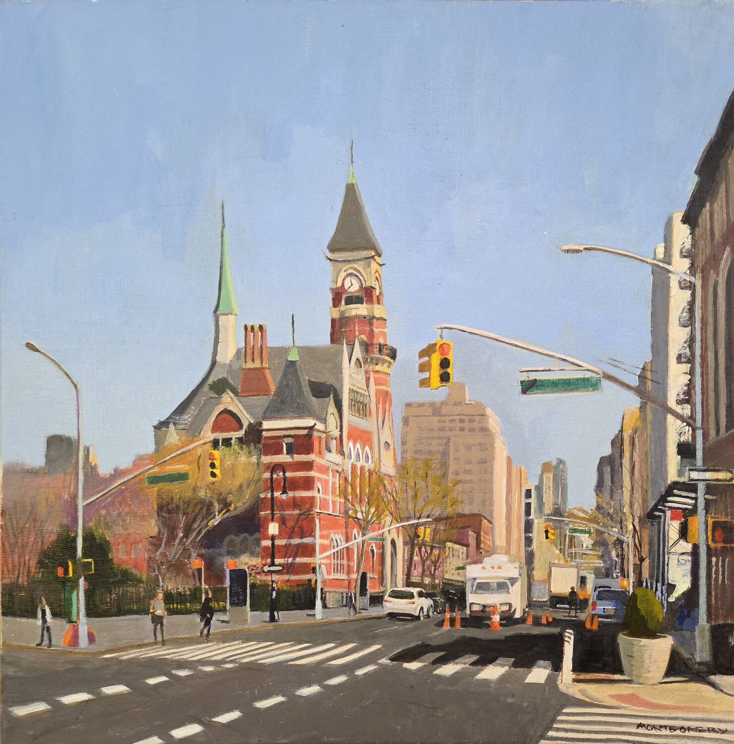 Margaret Montgomery (NY)<br><em>Greenwich Village Midday</em>