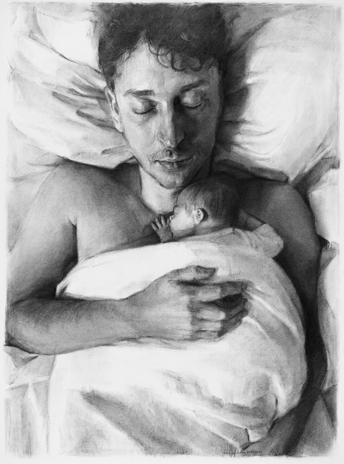 Linda Pearlman Karlsberg (MA)<br><em>Newborn I</em>
