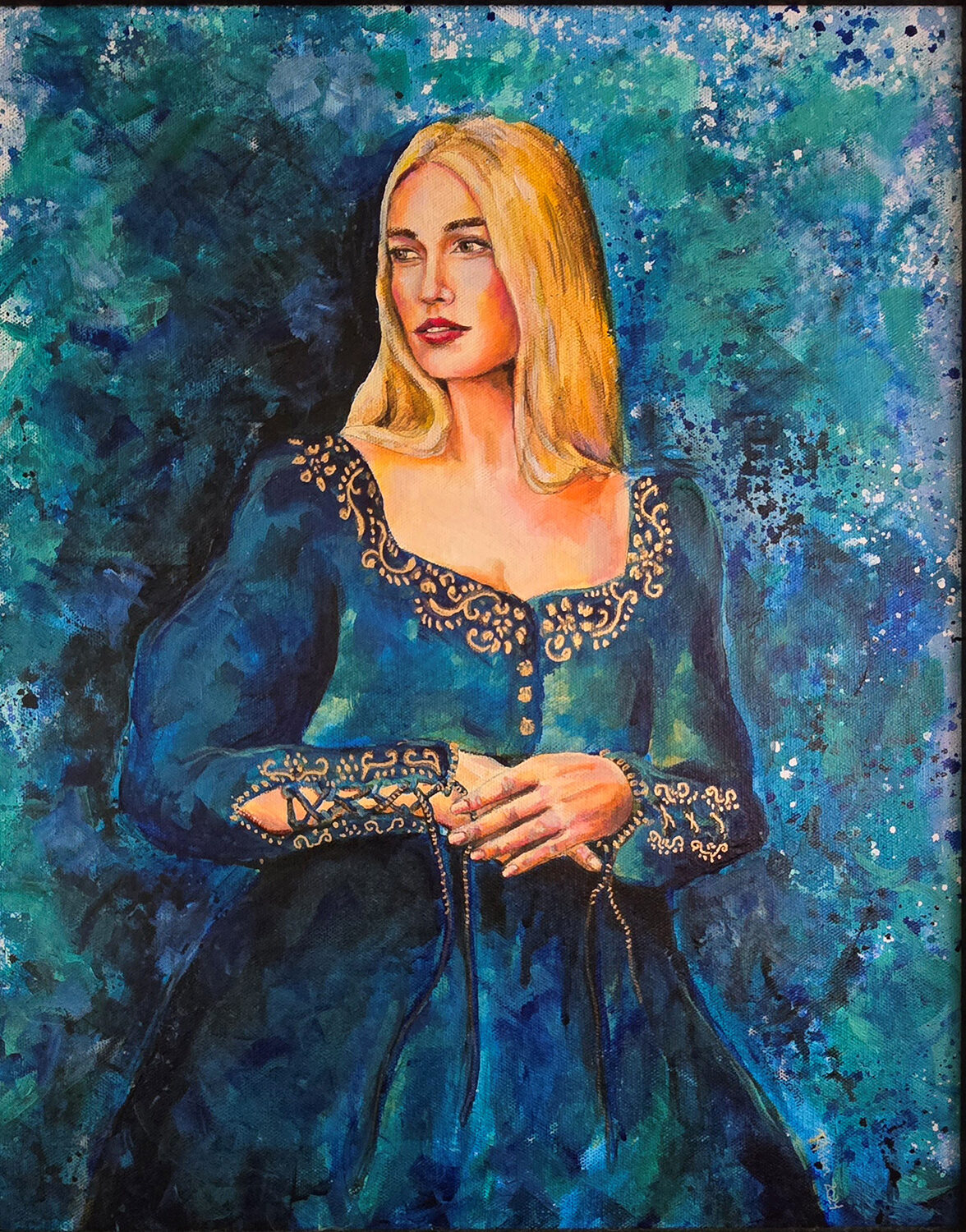 Rhian Swain (GA)<br><em>Feeling A Little Blue</em>
