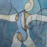 Salamon, Diane, Warrior II, 30 x 30, $1800