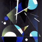 Elena Seroff_Time. Composition #21_acrylic,oil on canvas_2021 $5000