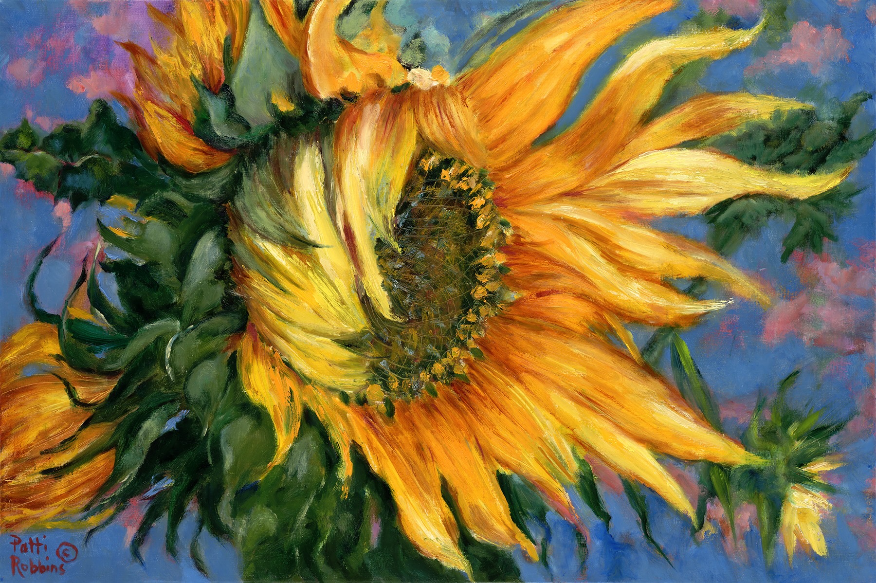 Sunrise Sunflower - Patti Robbins 20 x 30