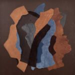 u2225-Biram_Megan_CattleDrive_LeatherMoldingPasteAcrylicOnCanvas_48x48x2_MixedMedia_3700