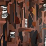 u2225-Biram_Megan_ItsComplicatedNo1_MixedMediaLeatheronCanvas_48x60in