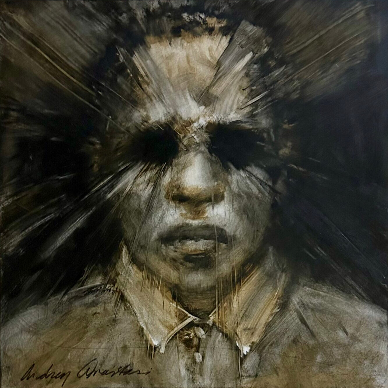 Audrey Anastasi (NY) <br><em>Isaac Woodard Man with No Eyes (square)</em>