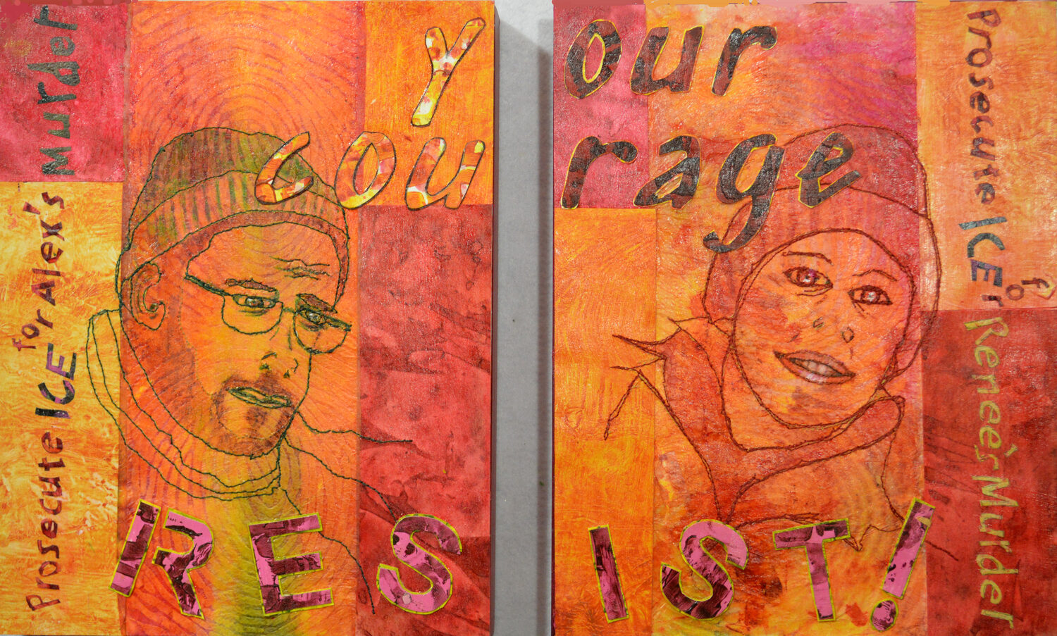 Robin Antar (NJ) <br><em>Your Courage, Our Rage</em>