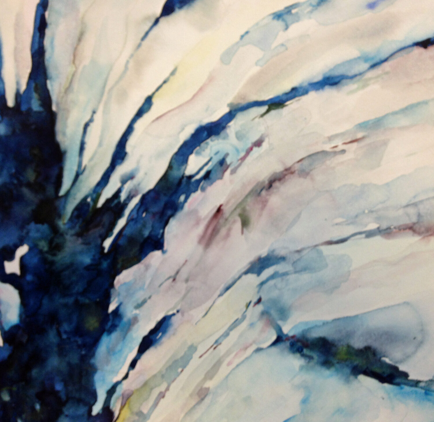 Lisa Goren (MA)<br><em>Blue Seam in Alaskan Glacier</em>