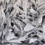 Krutick_Jill_ScarsDen_AcrylicCollageOnCanvas_36x36x222_MixedMedia_6000