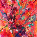 Krutick_Jill_TheConductor_AcrylicWithPaperPlasticOnCanvas_40x30x222_MixedMedia_3500