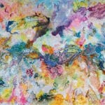Krutick_Jill_TheCoralReef1-6_AcrylicAndOilWithPaperPlasticStringOnCanvas_72x144x222_MixedMedia_18000