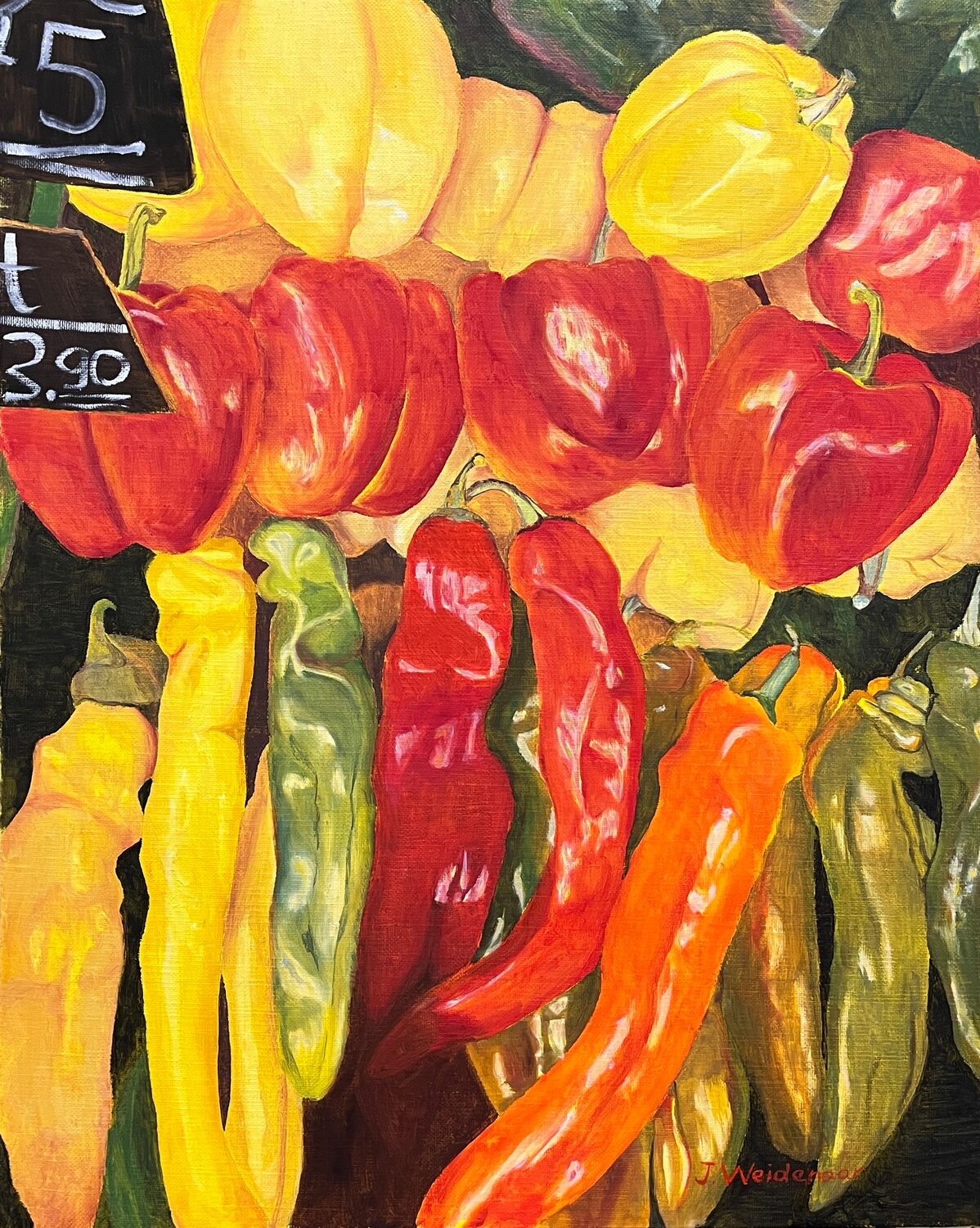 Joyce Weidenaar (NY)<br><em>Naschmarkt, Vienna</em>