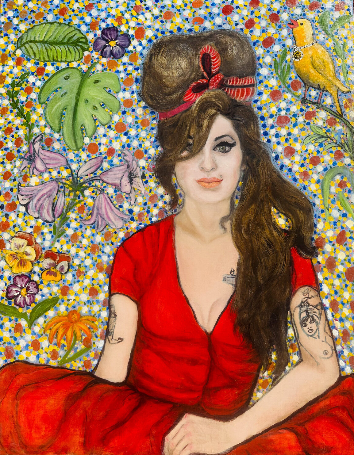 Sara Zigdon (FL)<br><em>“Never clip my wings “(Amy Winehouse-Nightingale bird)</em>