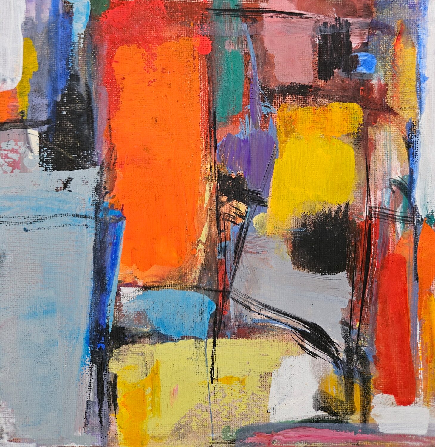 Susan Hartman (CA)<br><em>Conversation with Orange</em>