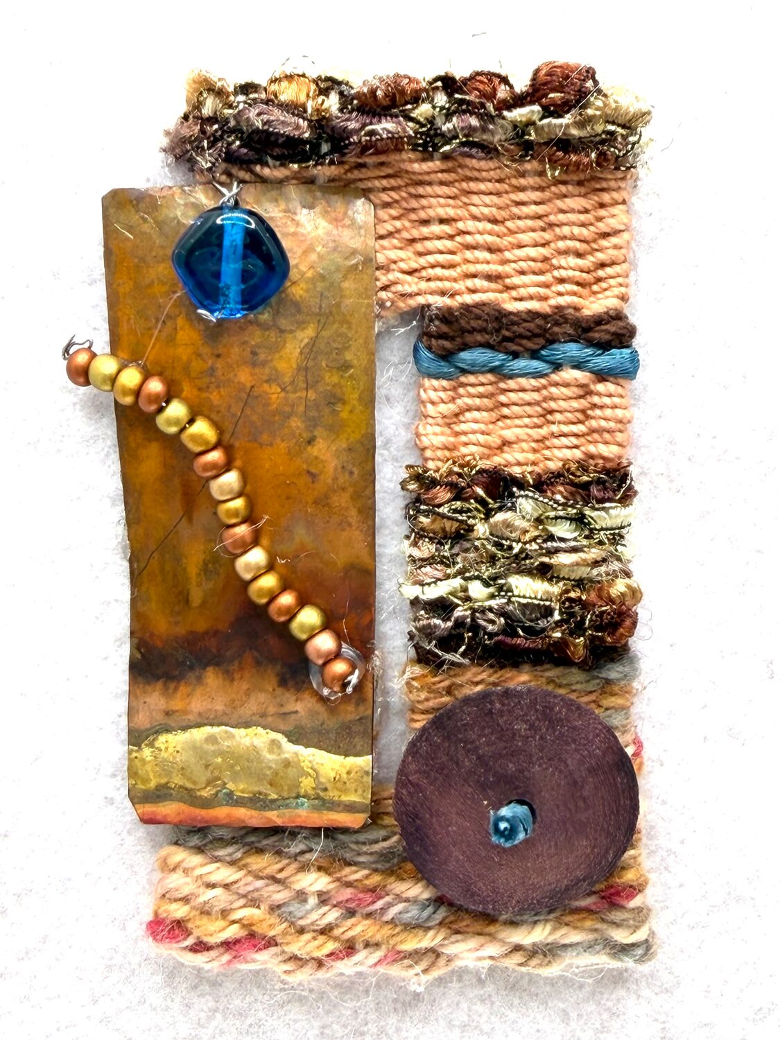 Janice Diane Plank (CA)<br><em>Copper Waves</em>