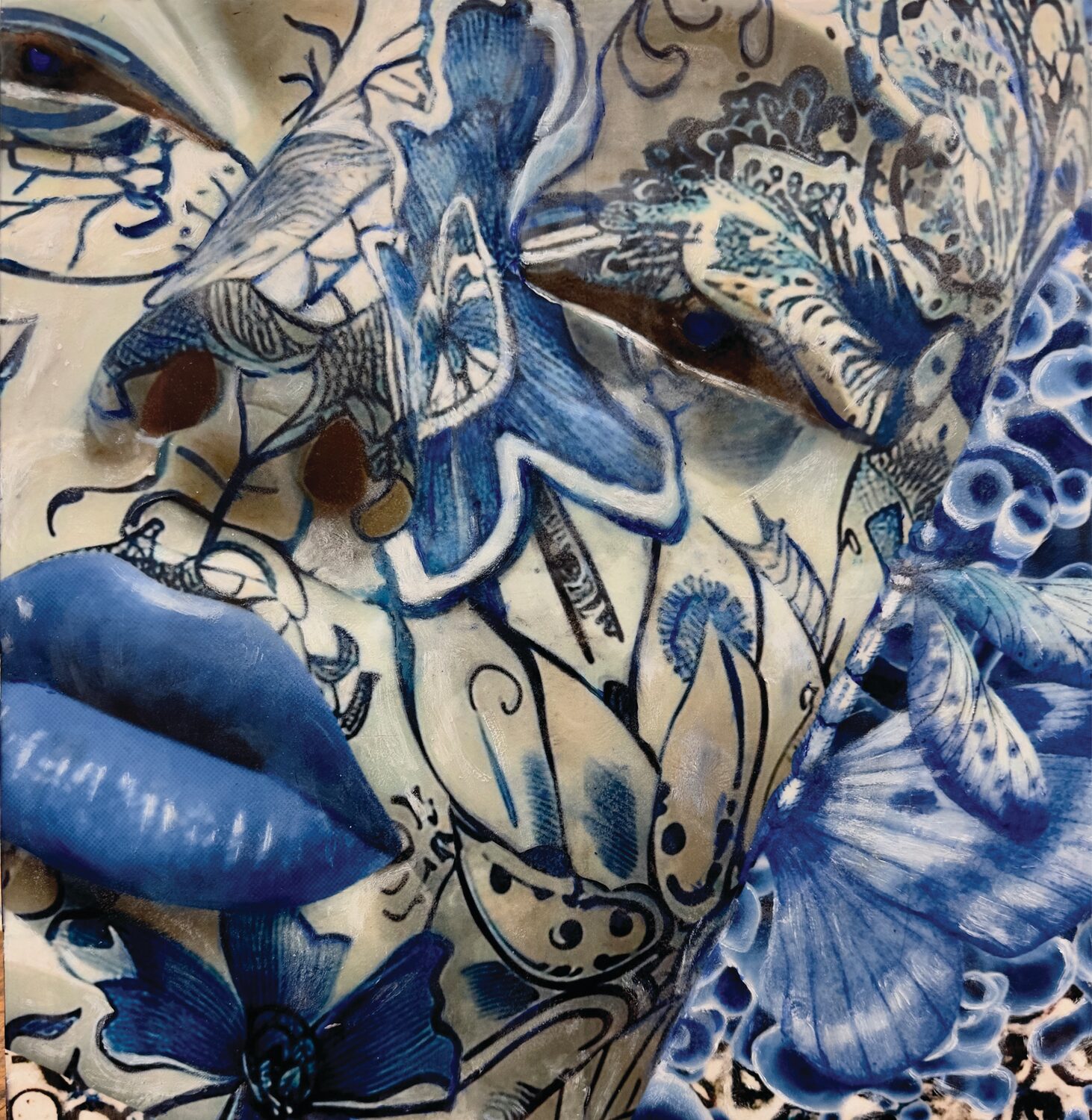 Janny Taylor (AZ)<br><em>Lip Service in Blue</em>