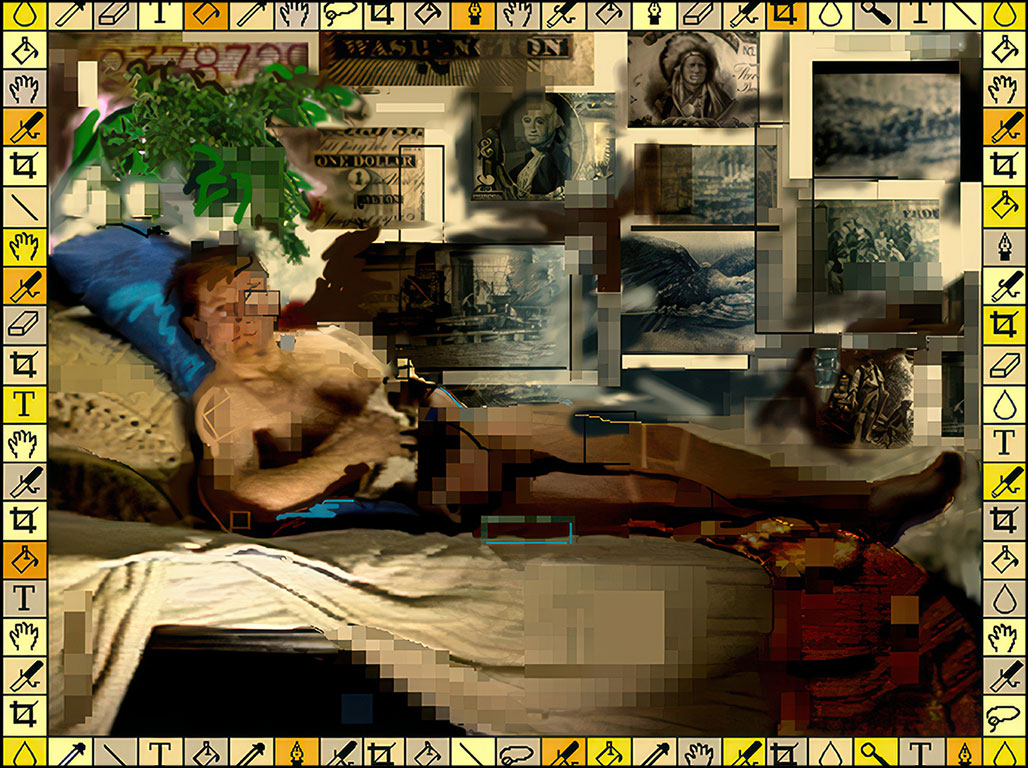 Roz Dimon (NY)<br><em>MODERN ODALISQUE</em>