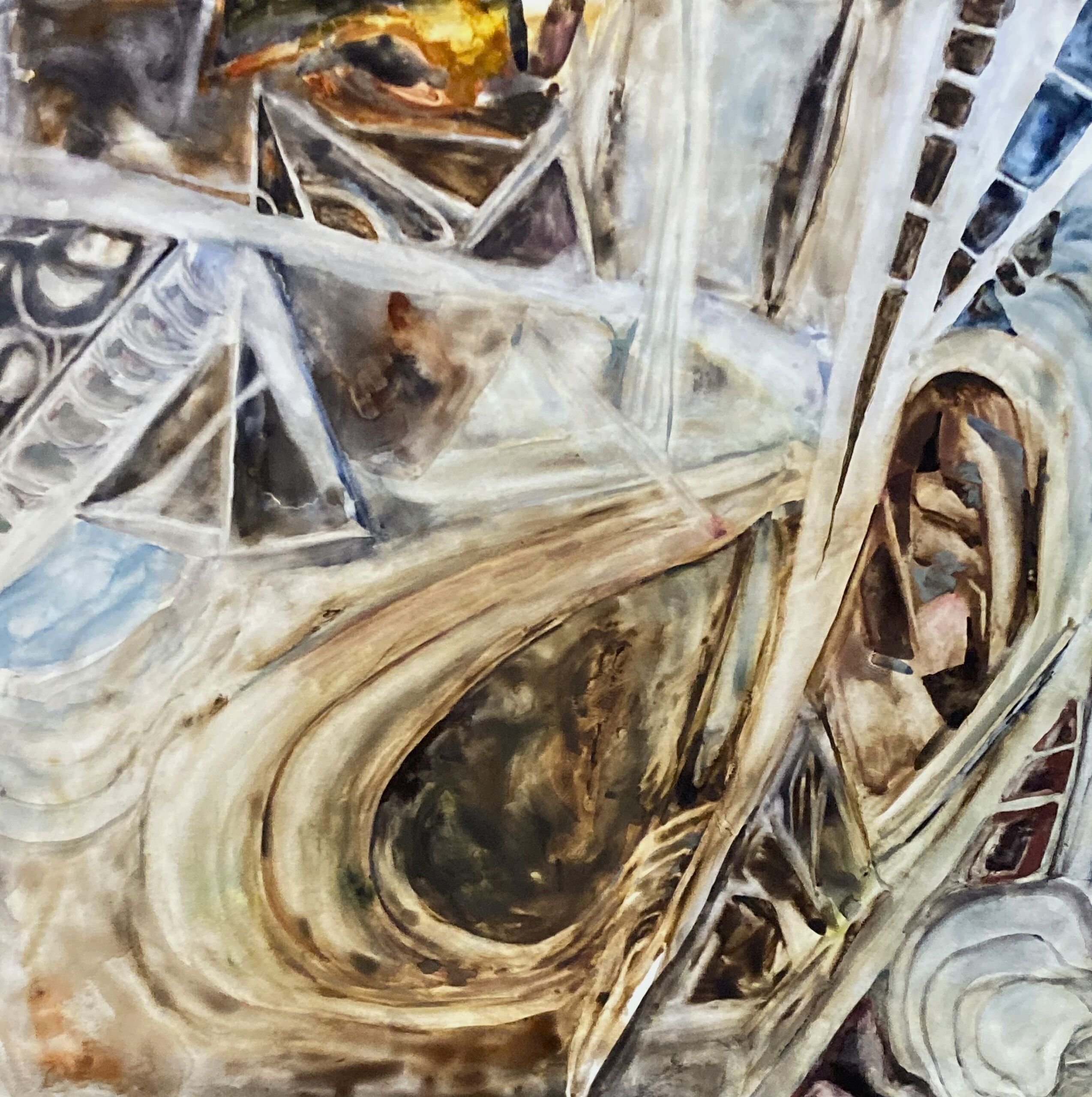 Lisa Goren (MA)<br><em>Ice on the Ground, Boston</em>