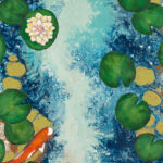 Koi-lilypad
