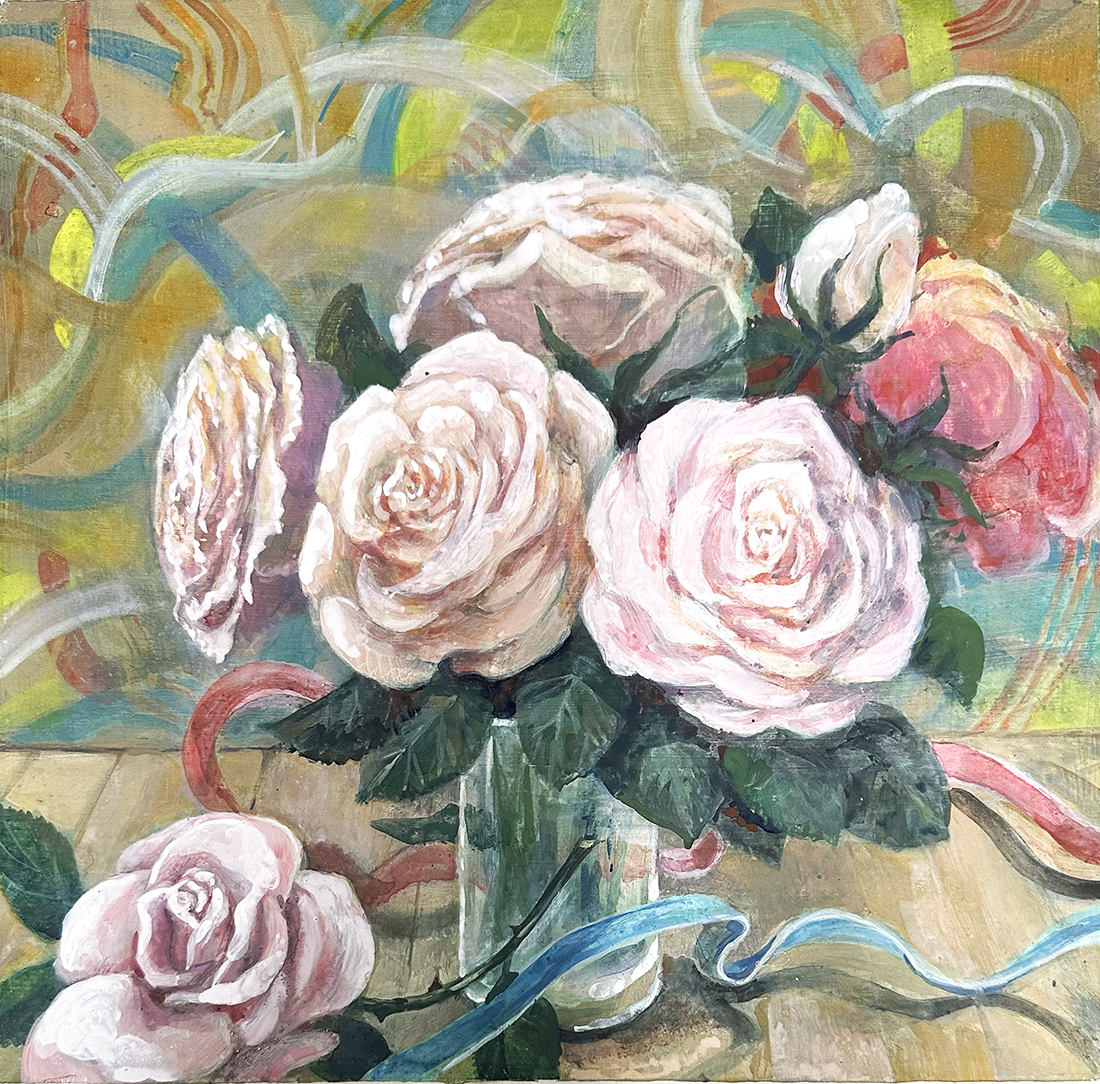 Natalia Koren Kropf (NY)<br><em>Roses in the Studio</em>