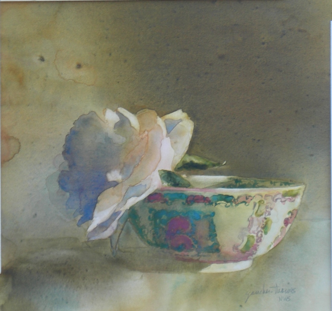 "Oriental Bowl w/Peony"